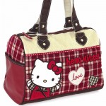 Grand sac � main Hello Kitty Campus rouge By Camomilla