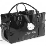 Grand sac � main Hello Kitty pop-up noir By Camomilla
