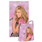 Drap de bain Hannah Montana et son sac int�gr�