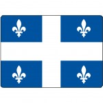 Planche  dcouper Quebec Cbkreation 28.5 x 20 cm