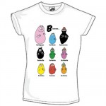 T-shirt Slim Barbapapa B comme