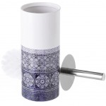 Support Brosse WC en cramique Damas - 32 cm