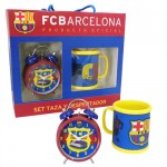 Coffret Mug m�lamine et r�veil FC Barcelone
