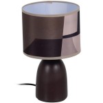 Lampe de table marron 29.5 cm