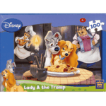 Puzzle Disney Belle et le Clochard 100 pi�ces