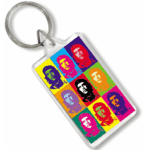 Porte clefs acrylique Che Guevara Pop Art