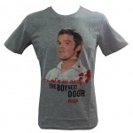 T-shirt Dexter Gris chin