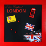 Tableau London ardoise m�mo