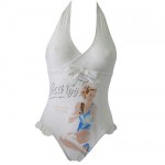 Maillot de bain Coca Cola Blanc