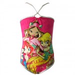 Maillot de bain Winx Club 1 pi�ce rose fonc�