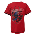 Tee Shirt Manches courtes Spiderman rouge