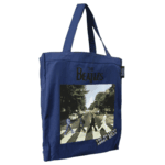 Sac shopping Canvas Beatles Bleu