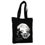 Sac shopping Marilyn Monroe noir