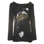 Tee Shirt Manches longues Mickael Jackson noir