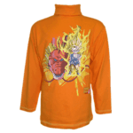Sous-Pull col roul� Dragon Ball orange