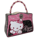 Valisette Gouter Hello Kitty noir
