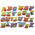 Stickers Alphabet Cars