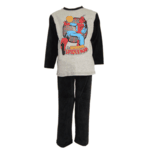 Pyjama velours Spiderman noir