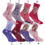 Paire de chaussettes Charlotte aux fraises