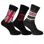 Lot de 3 paires de chaussettes London