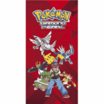 Drap de plage Pokemon rouge