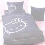 Parure de lit Hello kitty Blinky grise 240