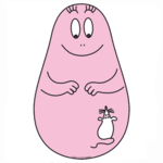 Tapis de souris Barbapapa Souris