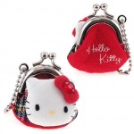 Mini porte-monnaie peluche rouge Hello Kitty by Camomilla
