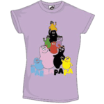 T-shirt Barbapapa Pyramide Lilas