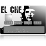 Sticker Carte de cr�dit Che Guevara Siempre