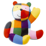 Magnet 3 D Nounours d'Elmer