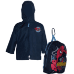 Parka imperm�able Spiderman noir
