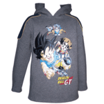 Sweat � capuche Dragon Ball gris