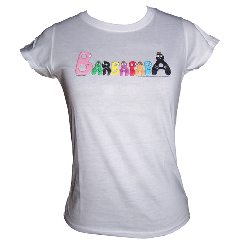 T-shirt barbapapa Blanc