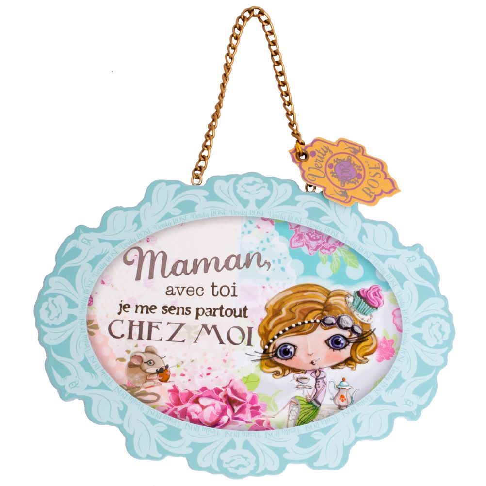 Plaque dcorative Verity Rose Cupcake - Maman