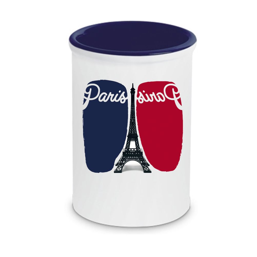 Pot  crayon Paris par Cbkreation