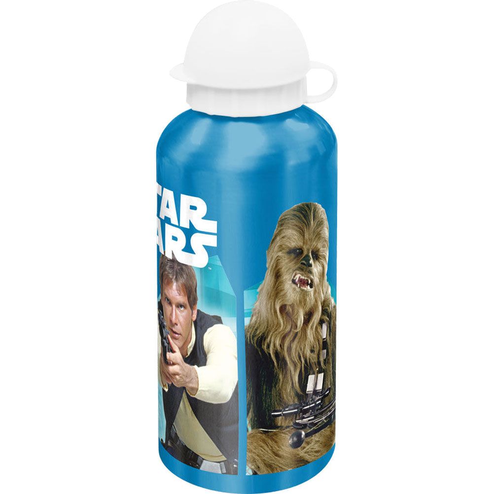 Gourde Star Wars bleue aluminium 400 ml