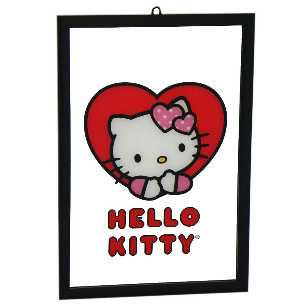 Miroir mural Hello Kitty Sanryo Coeur