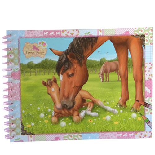 Carnet Atelier de cration chevaux Horses Dreams