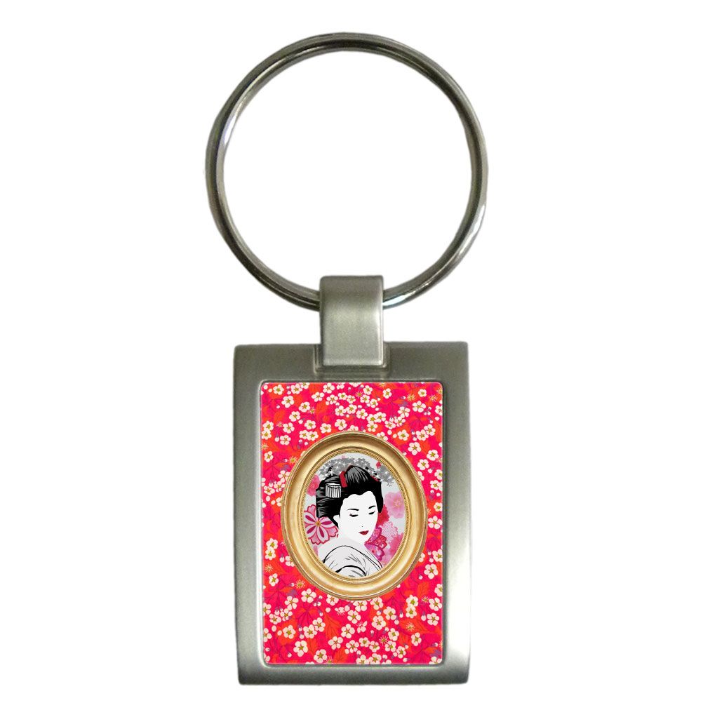 Porte-cls en mtal mat Geishas liberty by Cbkreation