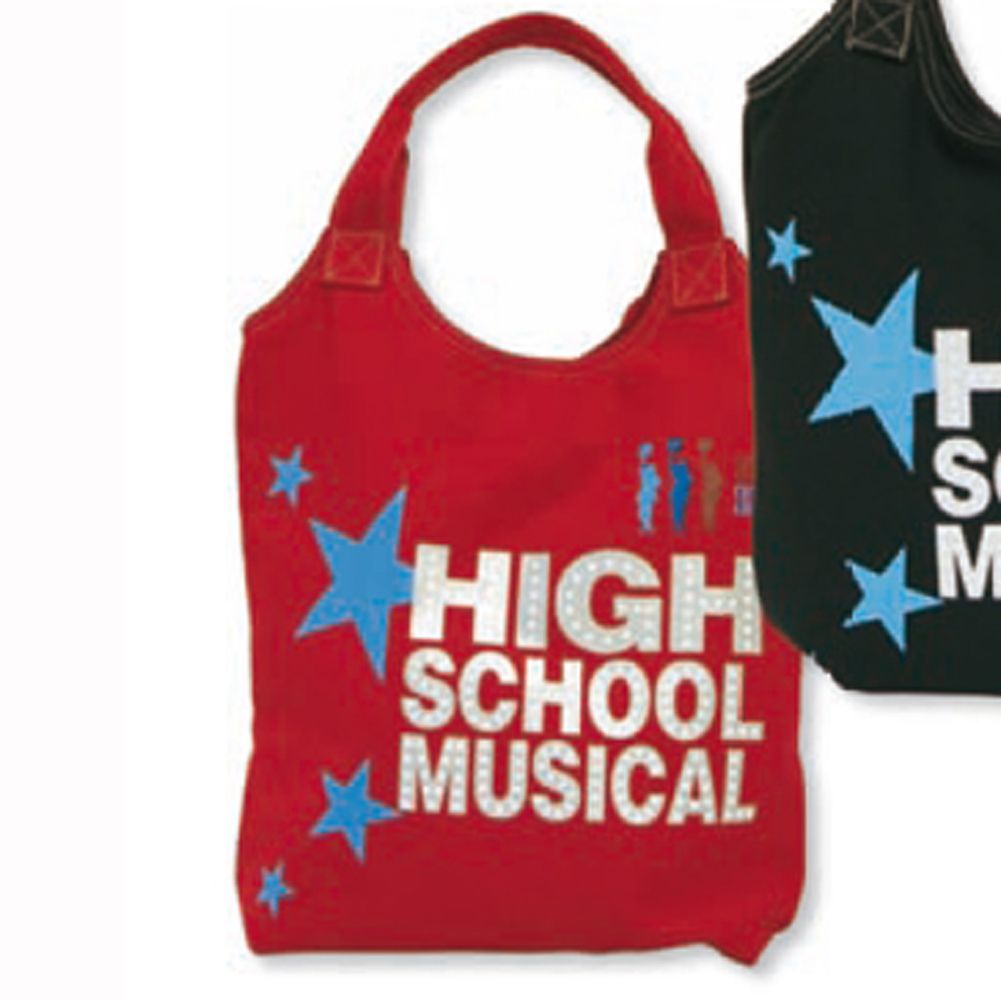 Sac cabas High School Musical shopping Rouge