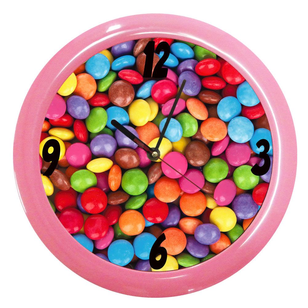 Horloge bonbons drages douceurs de notre enfance by Cbkreation