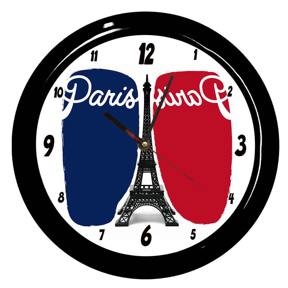 Horloge Paris by Cbkreation