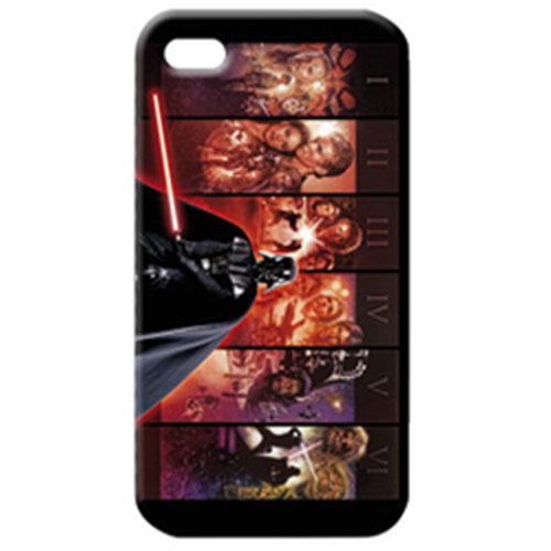 Coque Iphone 4 et 4 S Stars Wars Galaxie