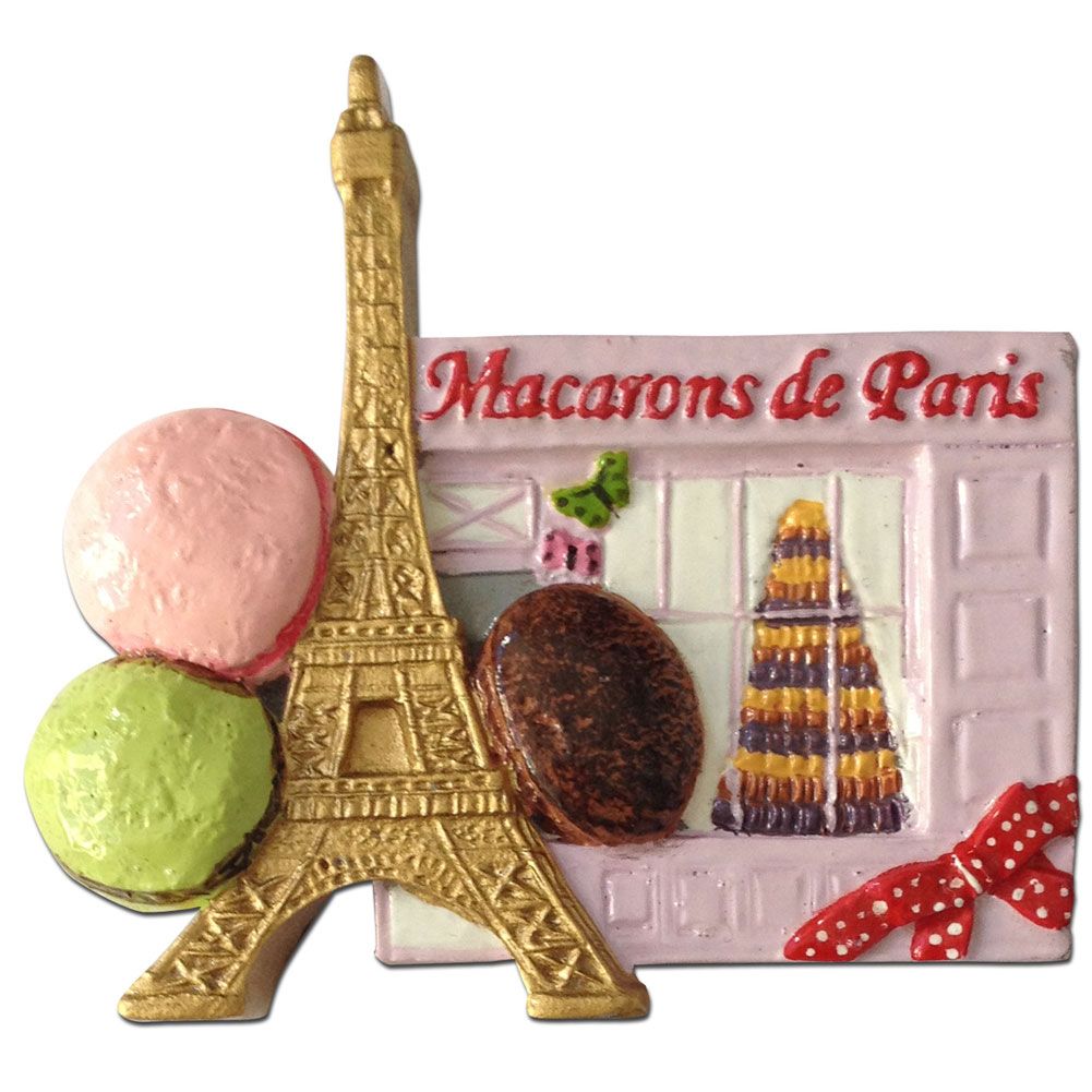 Magnet rsine Macarons de Paris