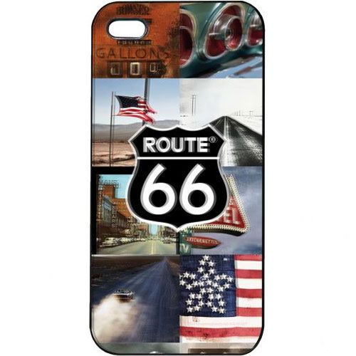 Coque lenticulaire Iphone 5 Route 66