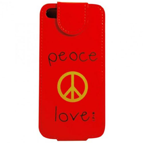 Etui compatible Iphone 5 Peace and Love