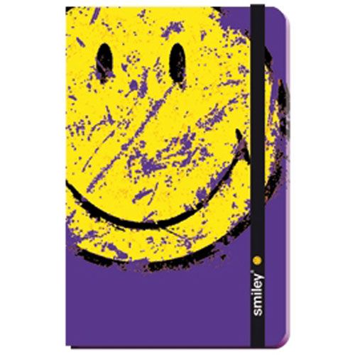 Carnet Smiley violet