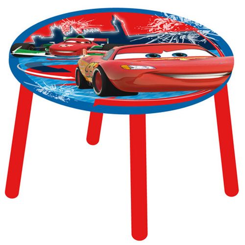 Table basse meuble design mobilier chambre enfant bois Disney Cars