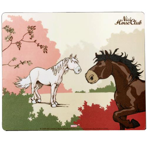 Tapis de souris Nici Chevaux